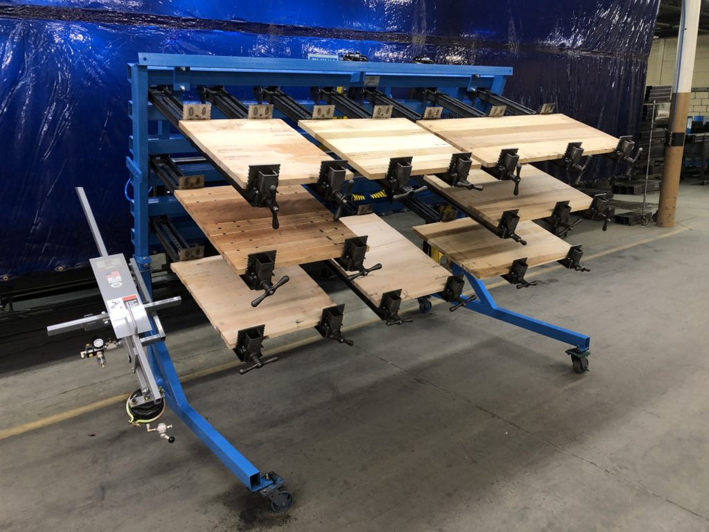 JLT #79F-M2-8-PC 8′ Panel Clamp W/18 Clamps | 360 Degree Machinery LLC