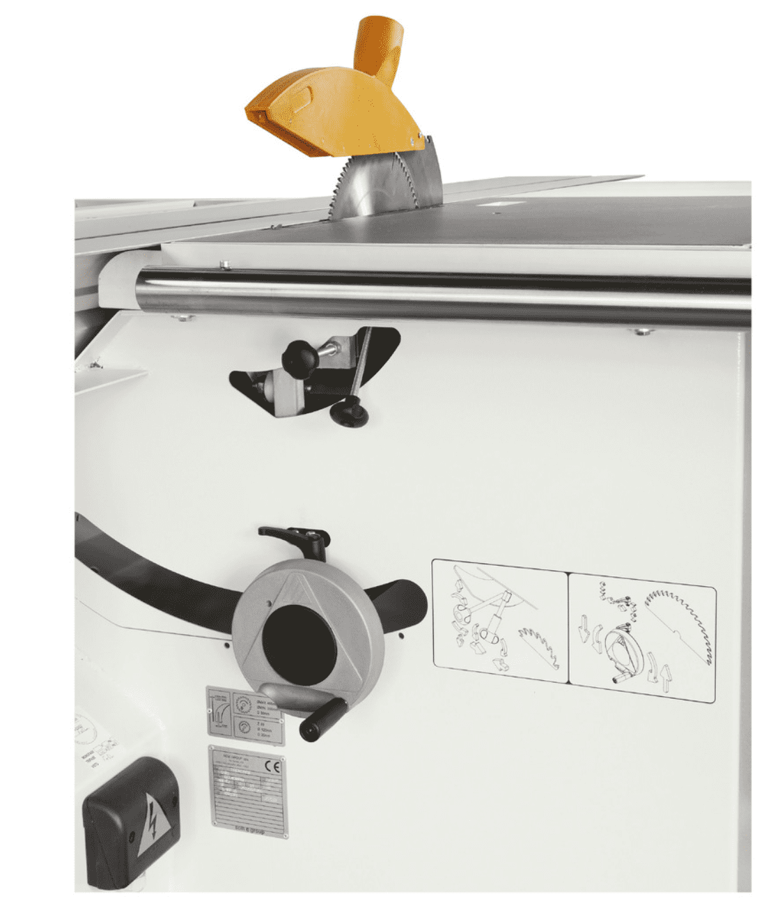 SCM minimax sc 4e Sliding Table Saw (1-phase or 3-phase) | 360