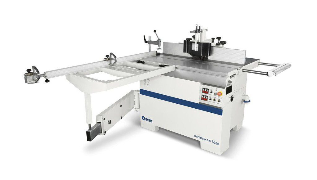 SCM minimax tw 55es Sliding Tilting Shaper (4.8hp 1-Phase or 8hp 3
