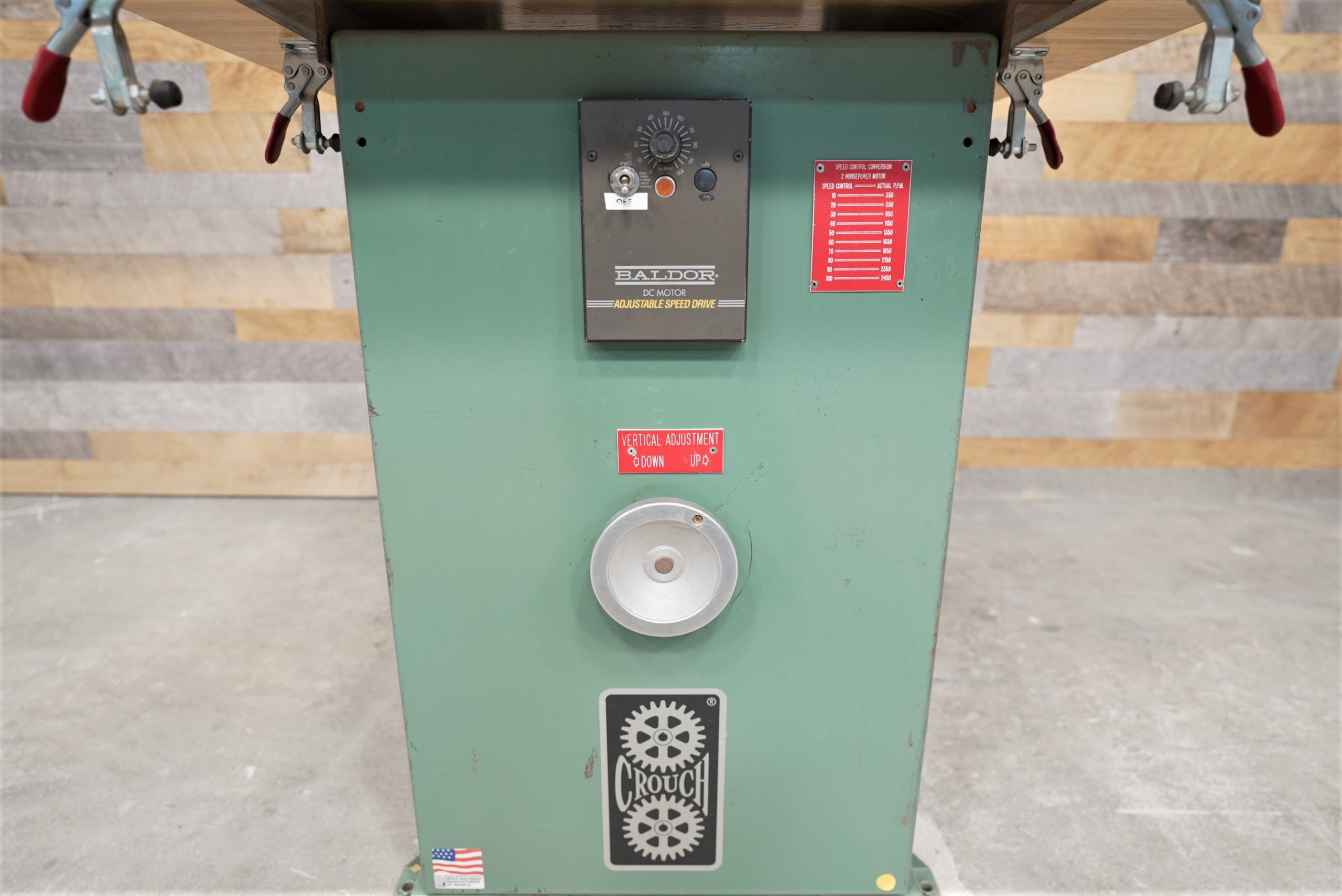 Crouch 255 Profile Sander | 360 Degree Machinery LLC