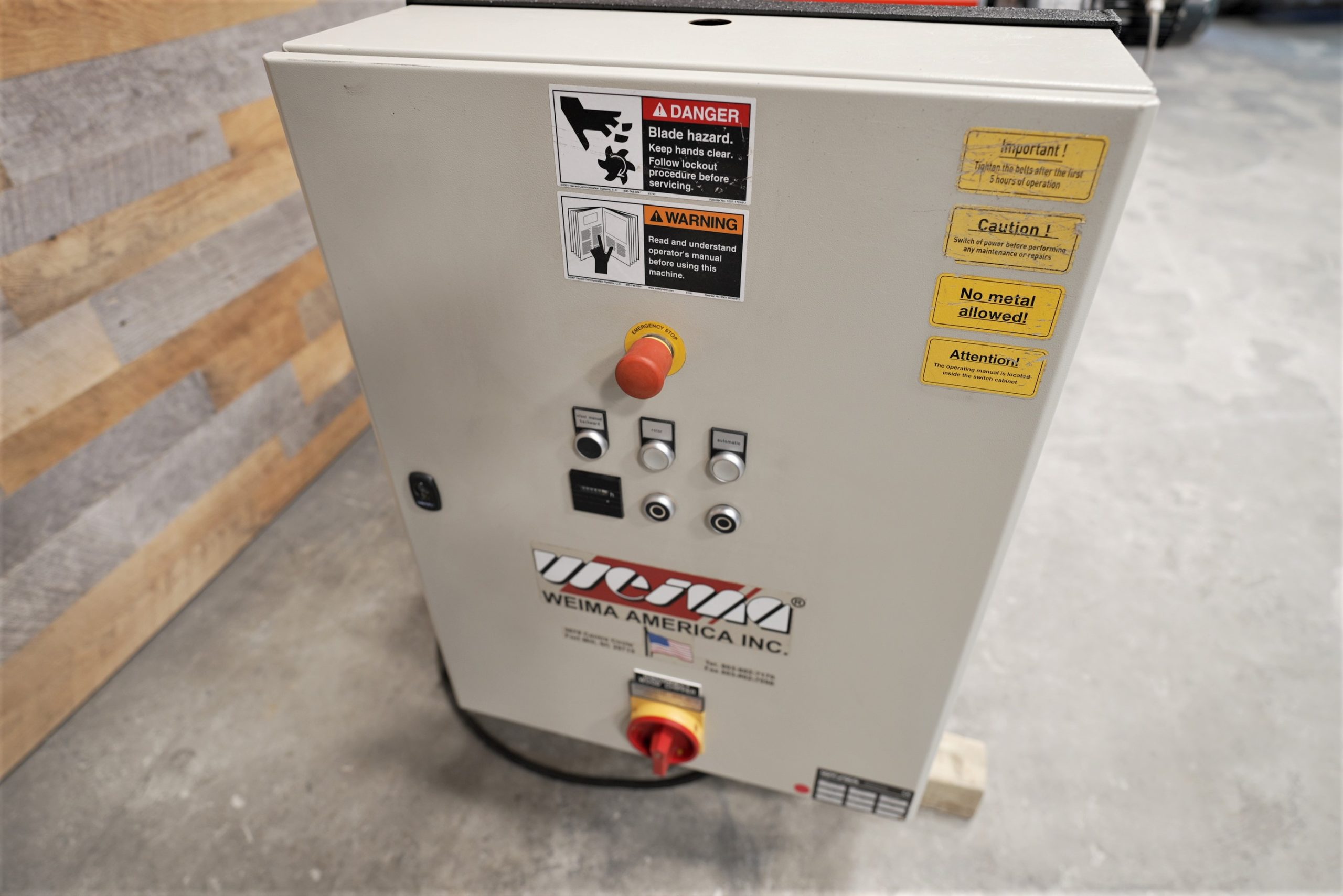 Weima WLB 400 Grinder W/40 Hours » 360 Degree Machinery LLC
