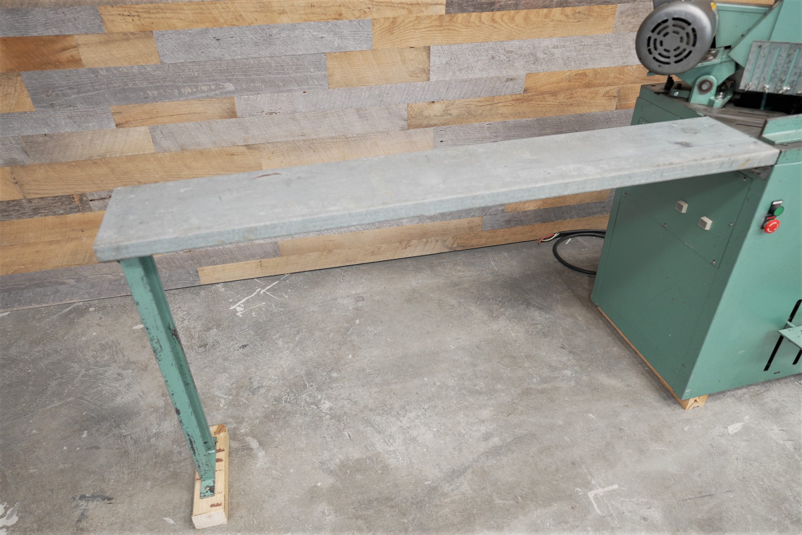 CTD D45 Double Miter Saw W/Infeed/Outfeed Tables | 360 Degree Machinery LLC