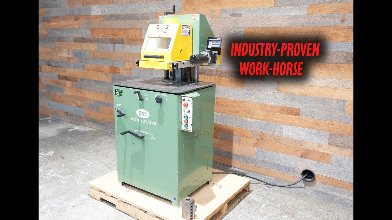 Mikron M645 Multi Moulder & Arch Shaper