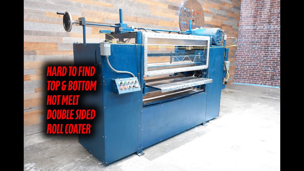 Union Tool Company 15-A-54" HMRC Hot Melt Double Sided Roll Coater