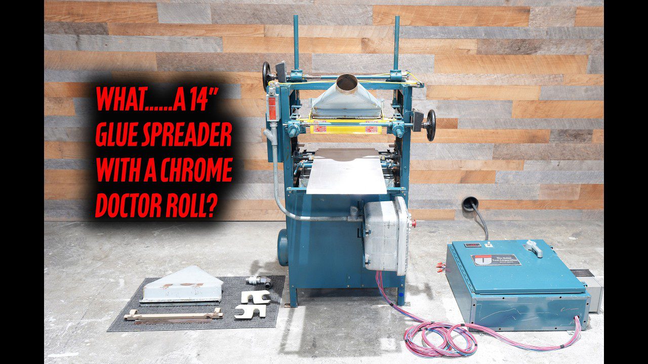 Union Tool Series #5, Model C, 14" Roller Coater