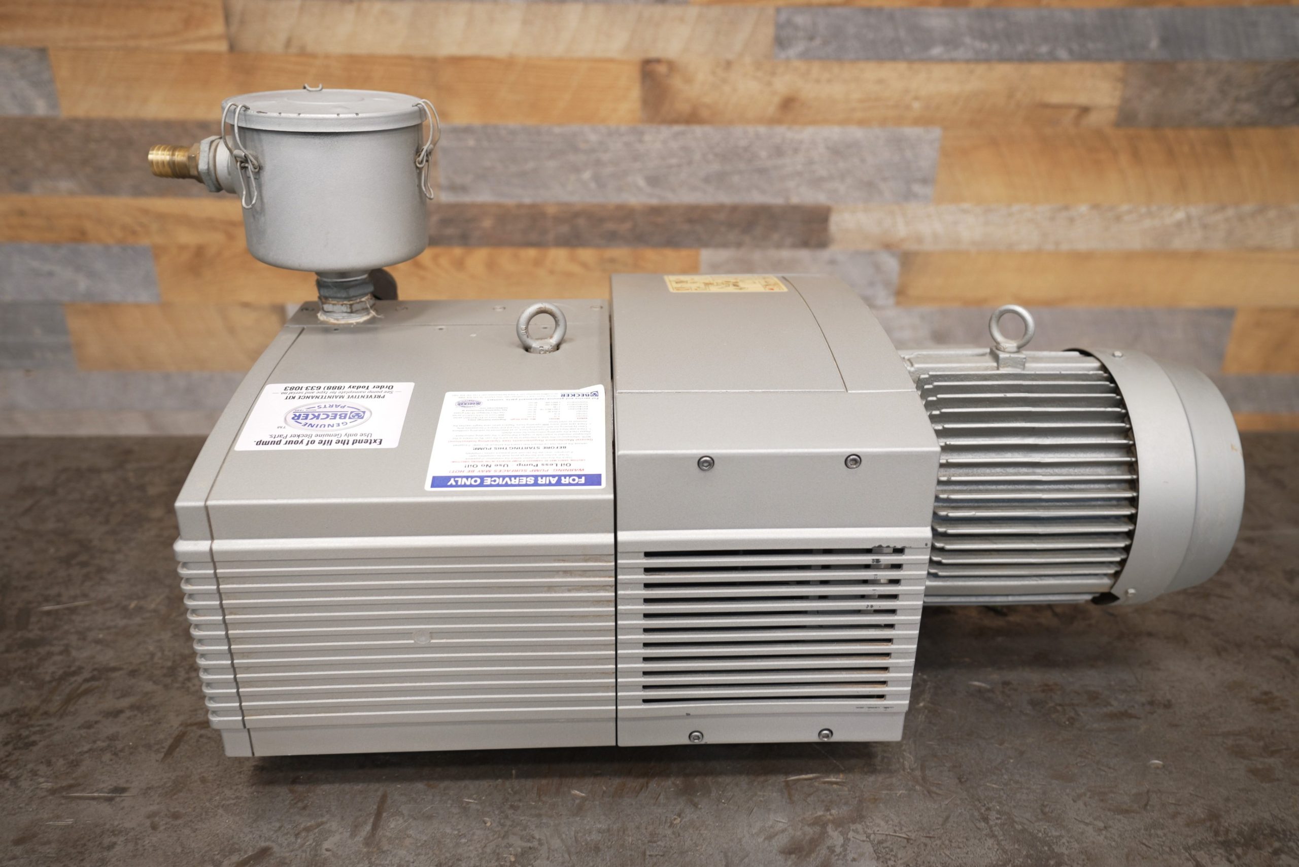 2017 Becker Rotary Vane Vacuum Pump KVT 3.100 3.5 kW/5 HP | 360 Degree ...