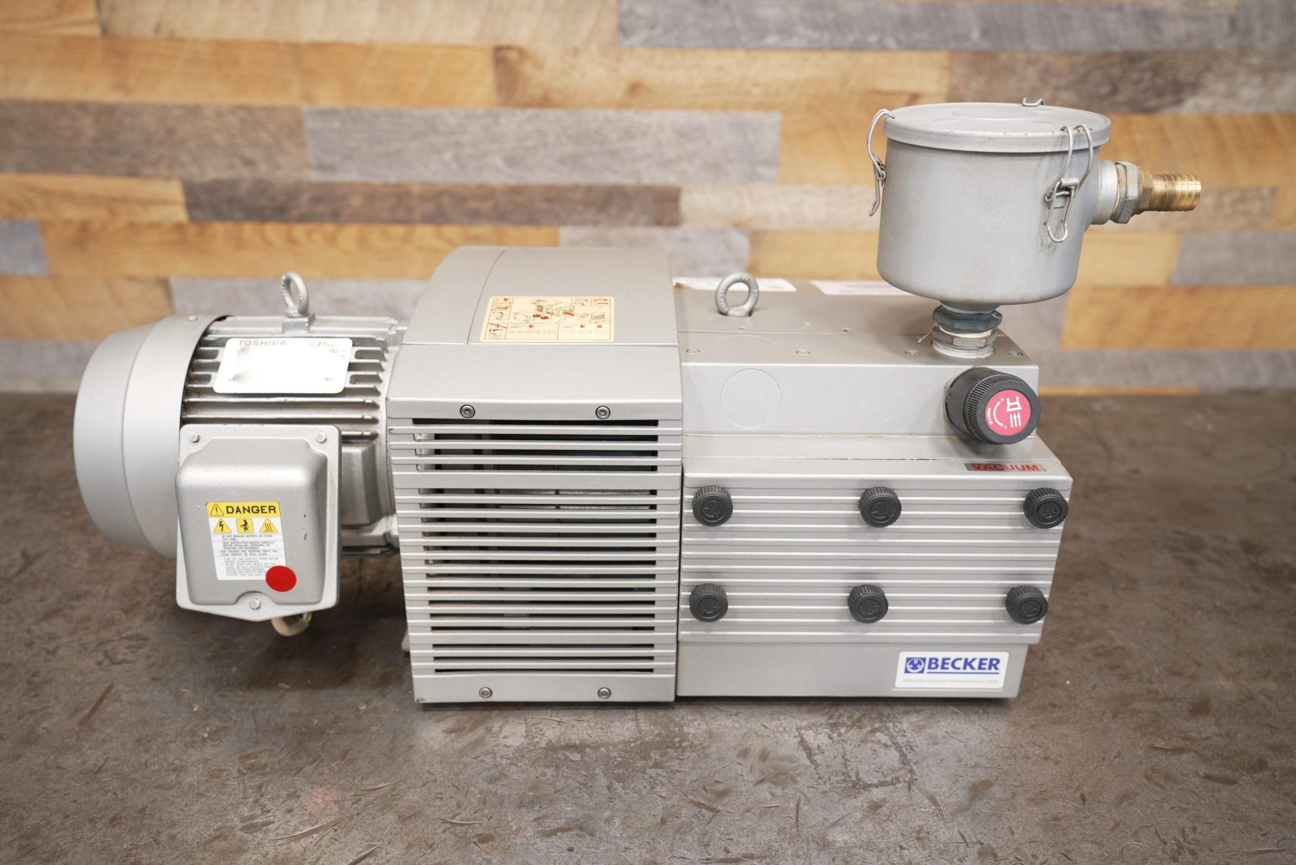 2017 Becker Rotary Vane Vacuum Pump KVT 3.100 3.5 kW/5 HP | 360 Degree ...
