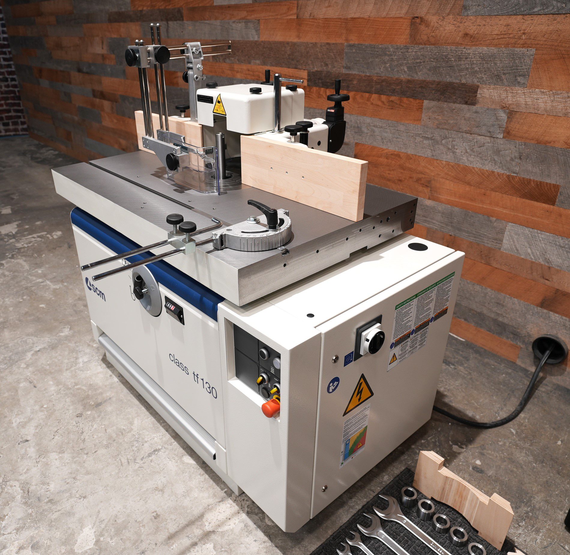 Shaper Class Roro NEW SCM Class tf 130 Spindle Shaper | 360 Degree Machinery LLC